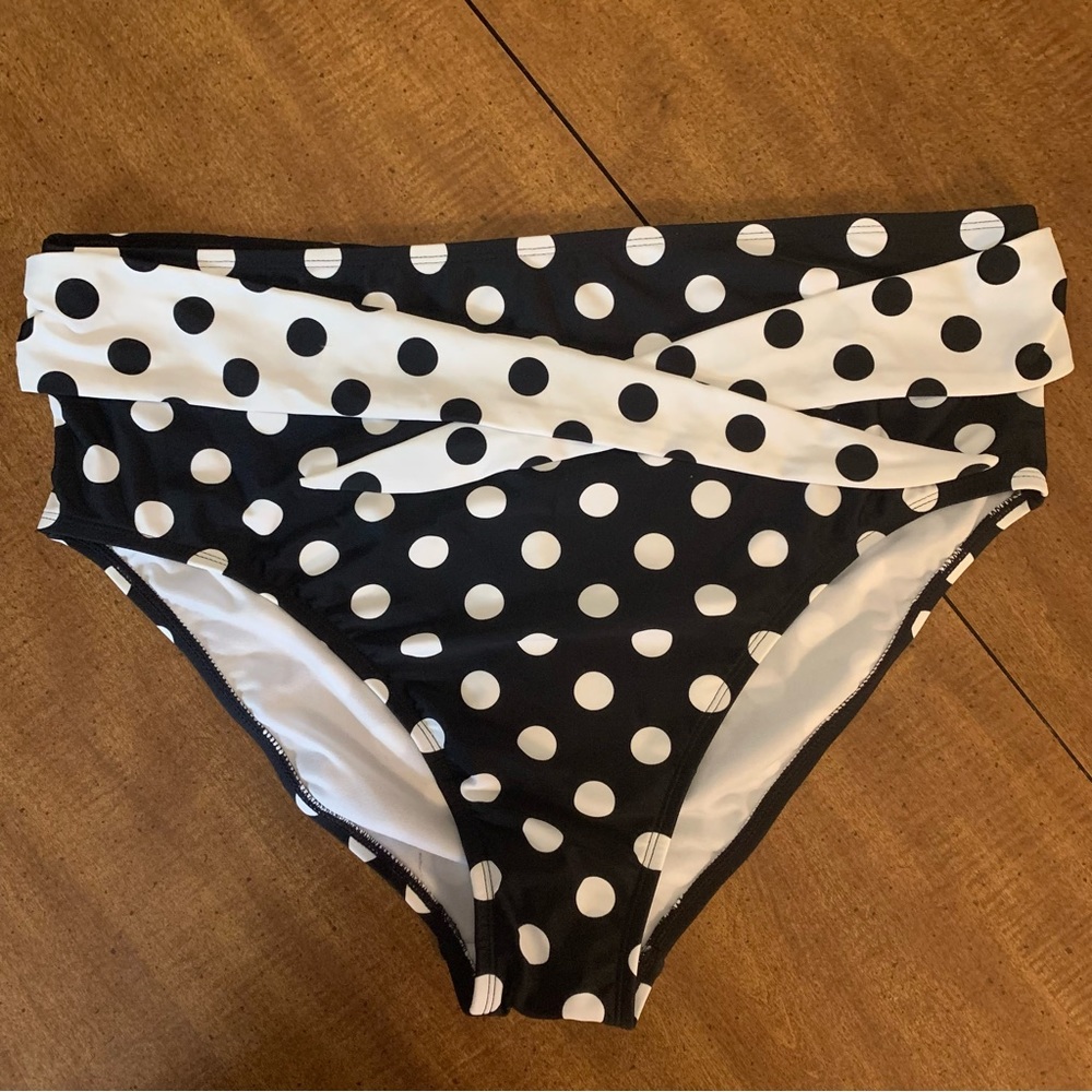 LYSA Swim Polka Dot Bikini Bottoms